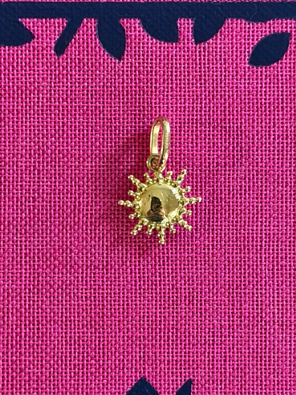 Gigi Clozeau 18KT Yellow Gold Sun Charm